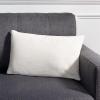 SAFAVIEH Home Collection Idalena Light Purple Cotton 18-inch Square Decorative Accent Throw Pillow with Insert(White)