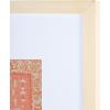 SAFAVIEH Home Collection Ishtar Terracotta 18-inch Square Medallion Wood Framed Textile Wall Art for Bedroom, Living Room, Foyer, Dining Area, Entryway