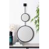 SAFAVIEH Home Collection Jander 18-inch Modern Black Round Mirror
