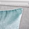 SAFAVIEH Home Collection Jovanni Purple Viscose 18-inch Square Pillow Set of 2 with Insert(Aqua)