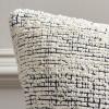 SAFAVIEH Home Collection Kailo Black/Natural Decorative Accent Throw Pillow with Insert(Cream/Black)