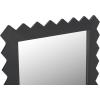SAFAVIEH Home Collection Kase Black 26 x 33-inch Rectangle Decorative Accent Wall Mirror(Black)