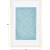SAFAVIEH Home Collection Kotori Sage/Ivory 14 x 23-inch Boho Tribal Moroccan Wood Framed Textile Wall Art for Bedroom, Living Room, Foyer, Dining Area, Entryway
