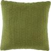 SAFAVIEH Home Collection Mari Ivory 18-inch Square Decorative Accent Throw Pillow with Insert(Moss Green)