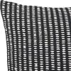 SAFAVIEH Home Collection Maricela Black/White 20-inch Square Decorative Accent Throw Pillow with Insert(Black/White)
