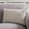 SAFAVIEH Home Collection Millie Cream/Black 12 x 20-inch Decorative Accent Throw Pillow with Insert(Cream/Black)