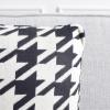 SAFAVIEH Home Collection PLS400 Pillow, Black/Ivory 2 Count