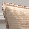 SAFAVIEH Home Collection Rhea Cream/Black 12 x 20-inch Decorative Accent Throw Pillow with Insert(Natural/Brown)