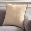 SAFAVIEH Home Collection Rhea Cream/Black 12 x 20-inch Decorative Accent Throw Pillow with Insert(Natural/Brown)