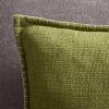 SAFAVIEH Home Collection Rhea Cream/Black 12 x 20-inch Decorative Accent Throw Pillow with Insert(Olive/Natural)