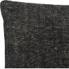 SAFAVIEH Home Collection Rowe Cream 12 x 20-inch Decorative Accent Throw Pillow with Insert(Black/Natural)