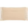 SAFAVIEH Home Collection Rowe Cream 12 x 20-inch Decorative Accent Throw Pillow with Insert(Creme)