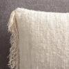 SAFAVIEH Home Collection Rowe Cream 12 x 20-inch Decorative Accent Throw Pillow with Insert(Creme)