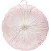 SAFAVIEH Home Collection Sarla Navy/Silver 26-inch Round Floor Pillow with Insert for Living Room Meditation Sofa Extra Seating(Pink/Gold)