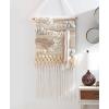 SAFAVIEH Home Collection Sedona Florica Boho Tribal Ivory Woven Tapestry Hanging Wall Art