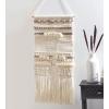 SAFAVIEH Home Collection Sedona Highwind Boho Tribal Ivory/Beige Woven Tapestry Hanging Wall Art