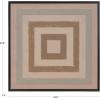 SAFAVIEH Home Collection Stonebridge Modern Contemporary 24 x 24-inch Framed Wall Art Decor