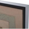 SAFAVIEH Home Collection Stonebridge Modern Contemporary 24 x 24-inch Framed Wall Art Decor