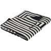 SAFAVIEH Home Collection Ziggy Black/Ivory Cotton 50 x 60 Decorative Accent Throw Blanket