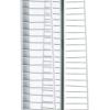 SAFAVIEH Home Jerri Silver Rectangle 36-inch High Standing Shelf Mirror, Teal