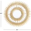 SAFAVIEH Home Kalani Gold Foil 28-inch Decorative Accent Mirror
