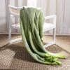 SAFAVIEH Home Lonny Green 58 x 72-inch Blanket Throw, 49″x72″(Green)
