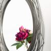 SAFAVIEH Home Nixie Black Round 29-inch Decorative Accent Mirror