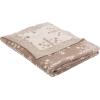 SAFAVIEH Home Rustic Snowflake Stone and Natural Throw Blanket, 50″ x 60″