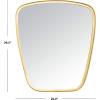 SAFAVIEH Home Sonder Gold Foil 24-inch Decorative Accent Mirror