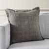 SAFAVIEH Inara 20×20 Pillow, Black/Natural