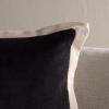 SAFAVIEH Jordy, 18 X 18, Olive/Natural, Cotton Throw Pillow(Black/Natural)