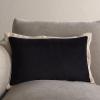 SAFAVIEH Jordy, 18 X 18, Olive/Natural, Cotton Throw Pillow(Black/Natural)