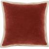 SAFAVIEH Jordy, 18 X 18, Olive/Natural, Cotton Throw Pillow(Burnt Orange/Natural)