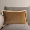 SAFAVIEH Jordy, 18 X 18, Olive/Natural, Cotton Throw Pillow(Camel/Natural)