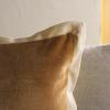 SAFAVIEH Jordy, 18 X 18, Olive/Natural, Cotton Throw Pillow(Camel/Natural)