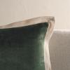 SAFAVIEH Jordy, 18 X 18, Olive/Natural, Cotton Throw Pillow(Olive/Natural)