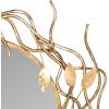 SAFAVIEH MIR4062A Home Collection Wreath Mirror, Antique Gold