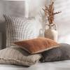 SAFAVIEH McKay 20×20 Pillow, Natural/Black