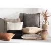 SAFAVIEH McKay 20×20 Pillow, Natural/Black