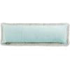 SAFAVIEH Pillow Collection Shag Modish 20″ Throw, Metallic Silver(Green)