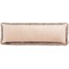 SAFAVIEH Pillow Collection Shag Modish 20″ Throw, Metallic Silver(Metallic Bronze)