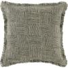 SAFAVIEH Terra 20×20 Pillow, Black/Natural