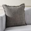 SAFAVIEH Terra 20×20 Pillow, Black/Natural