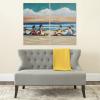 Safavieh Art Collection Swim Competition Diptych Wall Art