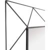 Safavieh Home Heath 47-inch High Gunmetal Rectangle Decorative Accent Mirror(Gunmetal)