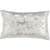 Edmee Metallic Pillow(Light Grey / Silver)