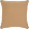 SAFAVIEH Alaia Pillow, Camel/Ivory(Camel/Ivory)