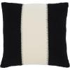 SAFAVIEH Camdyn Pillow, Camel/Ivory(Black/Ivory)