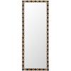 SAFAVIEH Home Collection – Azaria Black & Natural Beaded Full Length Wall Mirror, Decorative Pine Wood Frame, Vertical Hanging Accent (MRR9028A)(Black/Natural)