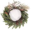 SAFAVIEH Home Collection 21-inch Decorative Artificial Pine & Olive Leaf Wreath (Fully Assembled)